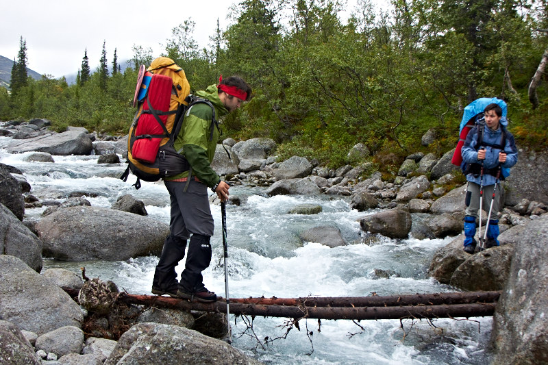 Hike-Rafting, randonnée à pied et en packraft