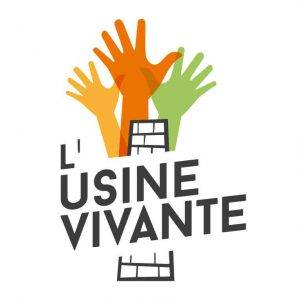 Logo Usine Vivante, tiers-lieu et espace de coworking à Crest