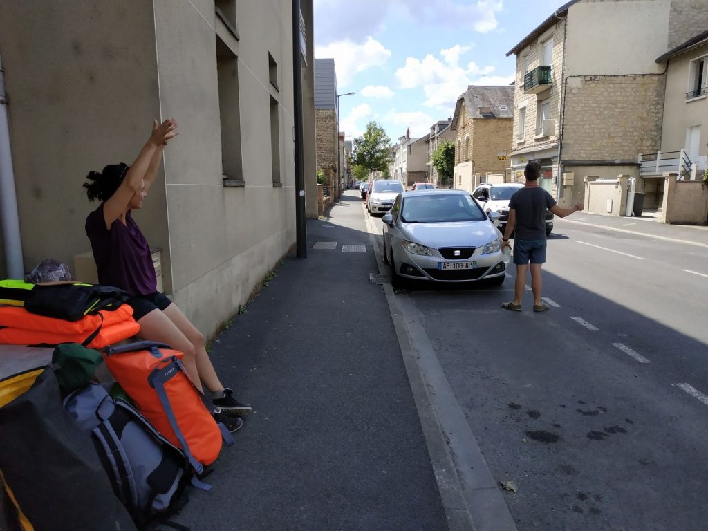 Autostop à Brive