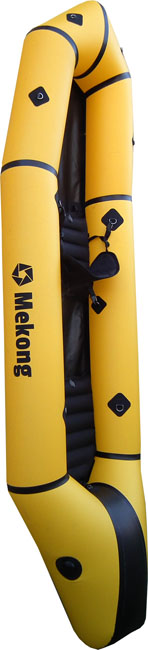 William Shakes Beer, la packraft biplace ouvert made in France jaune