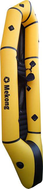 William Shakes Beer, la packraft biplace ouvert made in France jaune