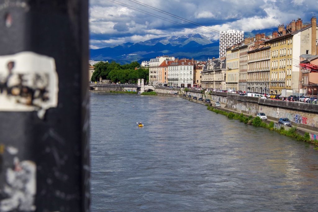 L'Isère en passant par Grenoble