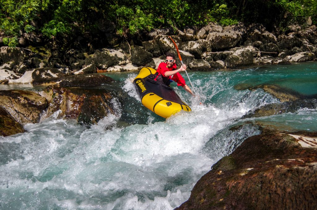 packrafting sur le Drac