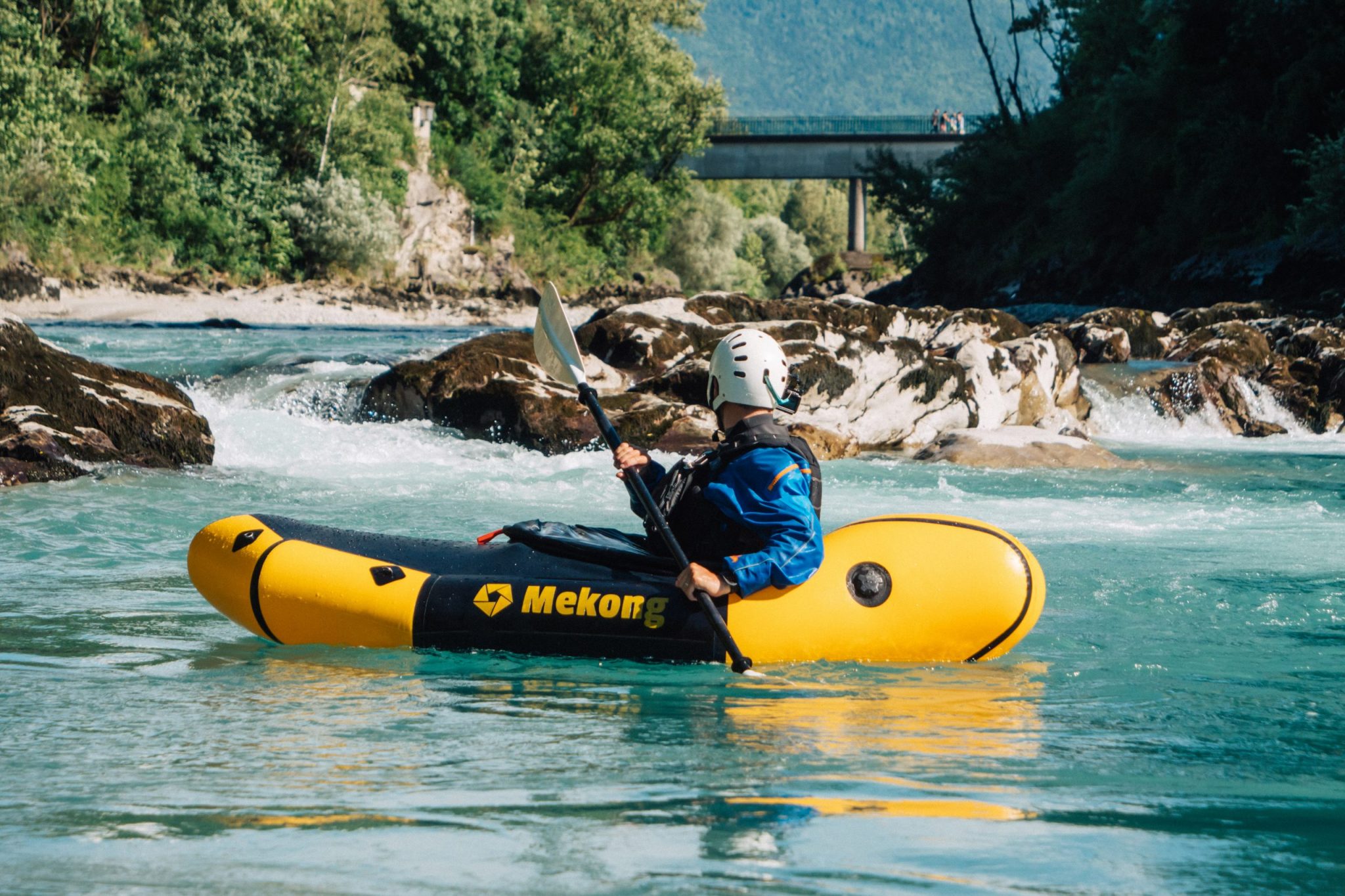 Packraft Mekong sur le Drac