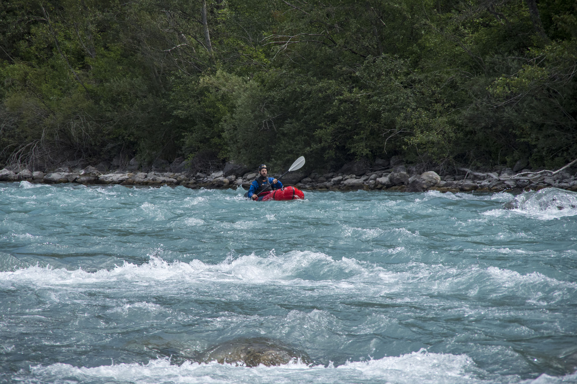 packraft Mekong sur la Durance