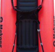 Johnny Splash, le packraft biplace autovideur taillé pour l'eau vive - Mekong packraft