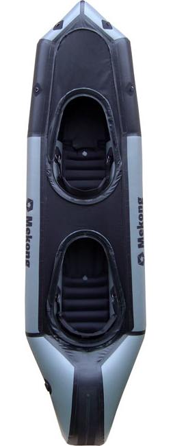 Packraft biplace ponté, pour la navigation en mer ou sur l'océan - Mekong packraft