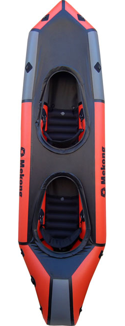 Lara Craft, packraft biplace ponté ultra polyvalent - Mekong packraft