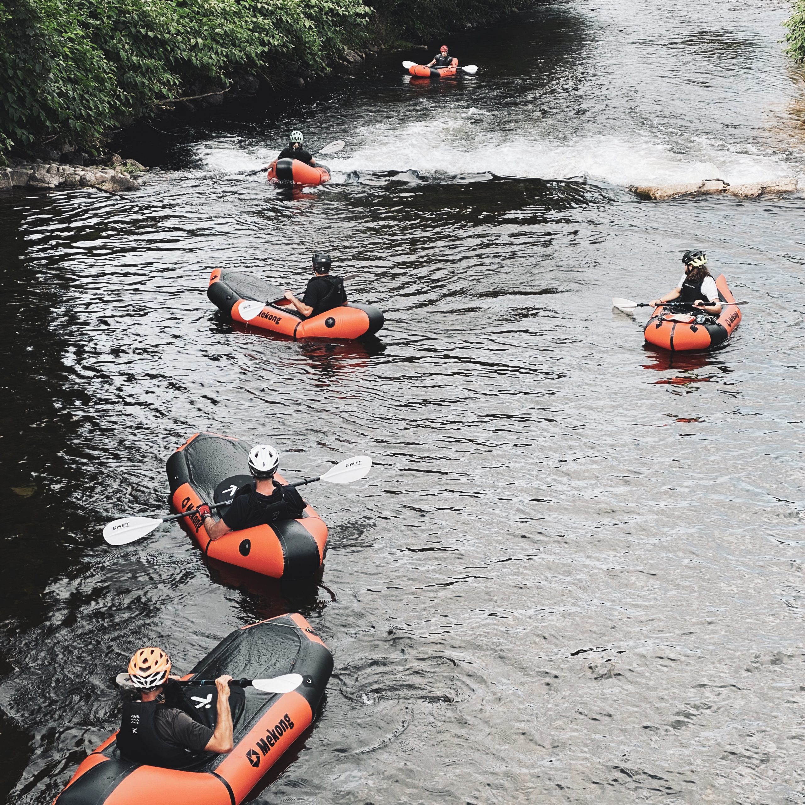 Descente de la Moselle en packraft avec Aventure and You_Mekong packraft