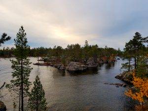 lac inari laponie packraft