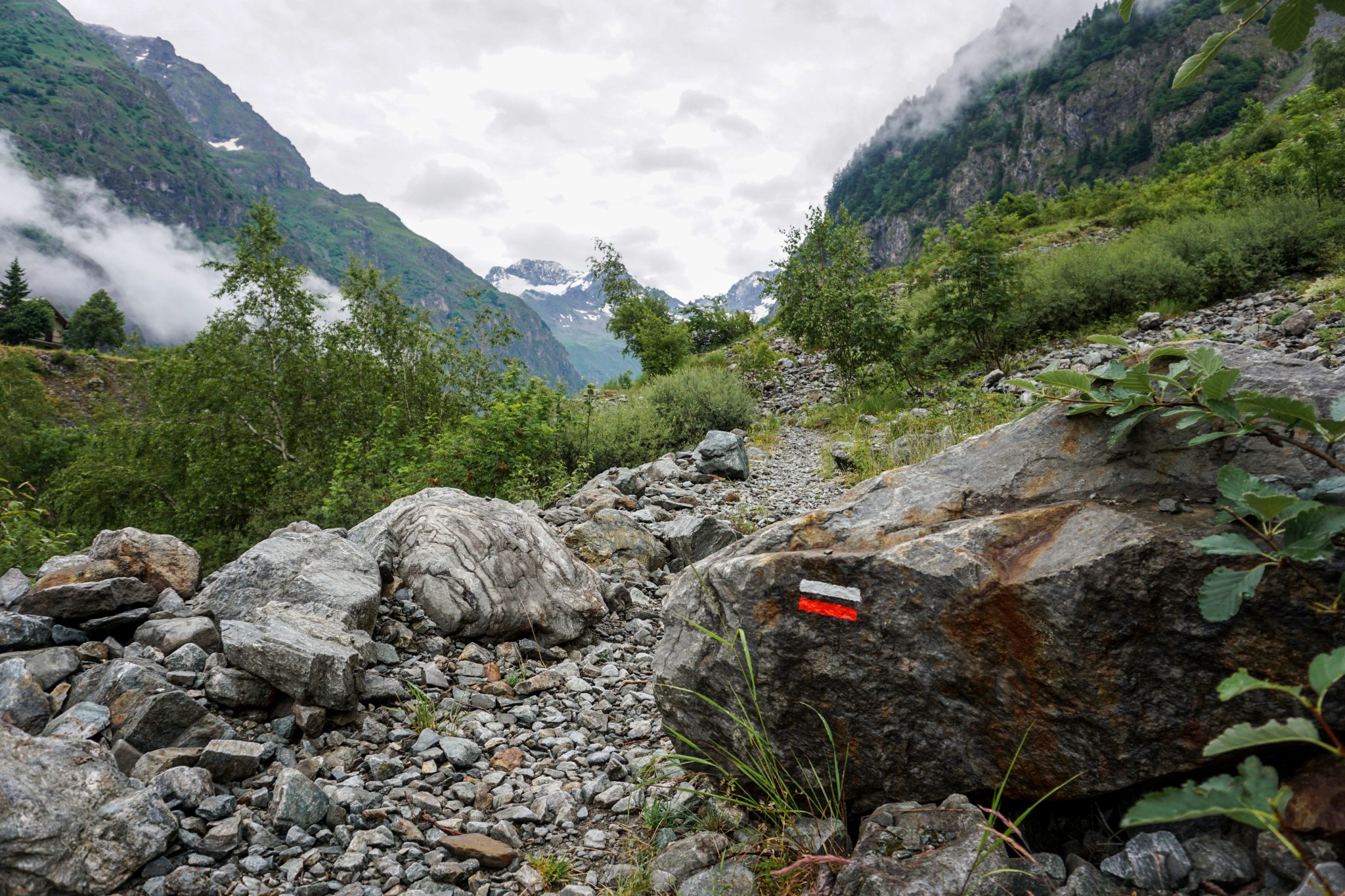 GR pour remonter la rivière