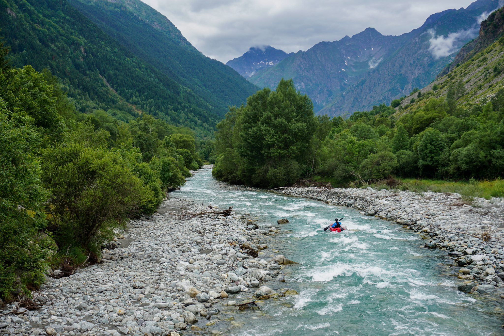 Descente packraft Mekong Severaisse