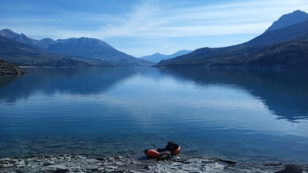 Packraft Meking Lac Serre Ponçon