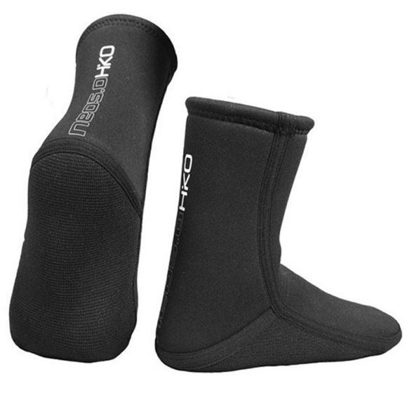 Chaussettes en neoprene pour la pratique du packraft