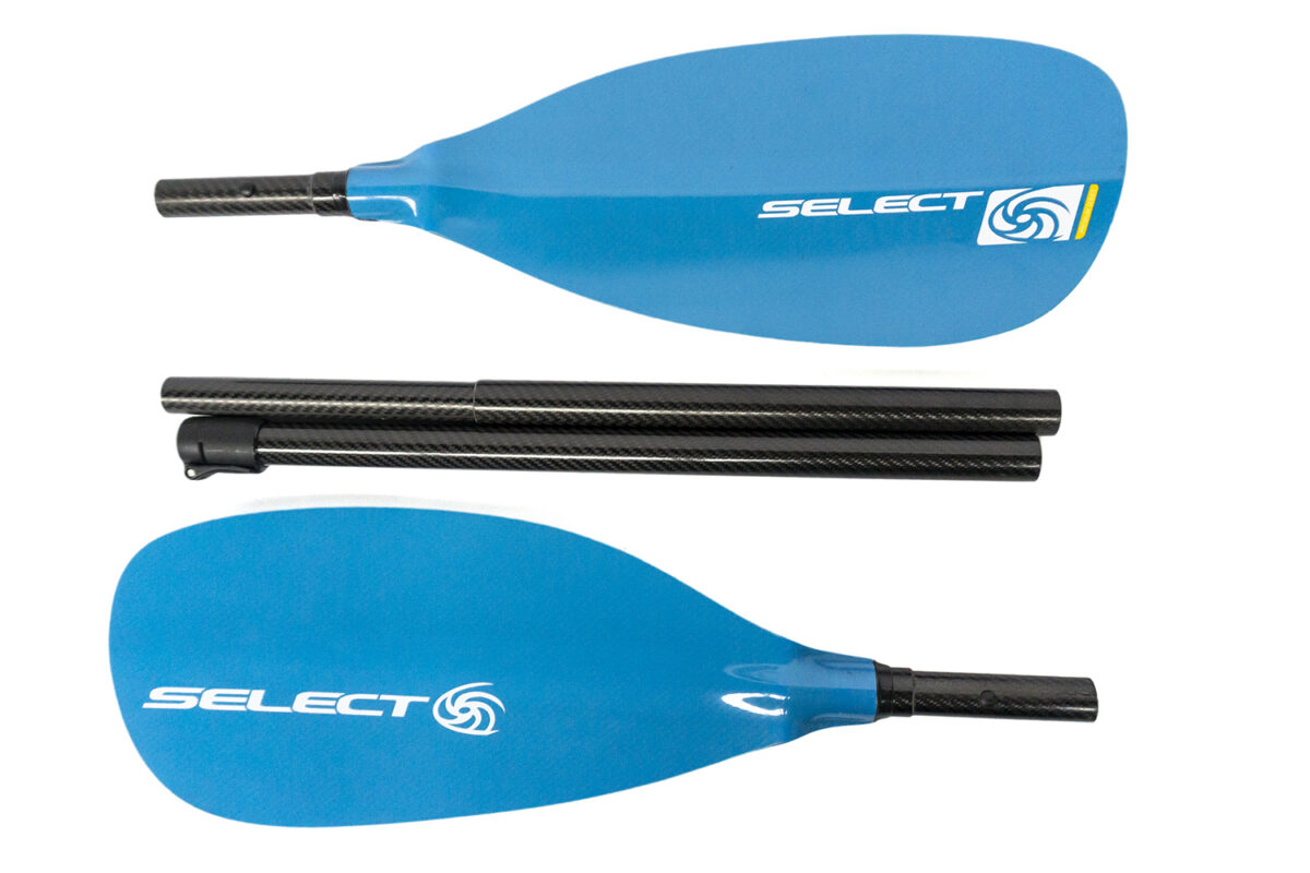 Packraft Select Vario Paddel, 4-teilig