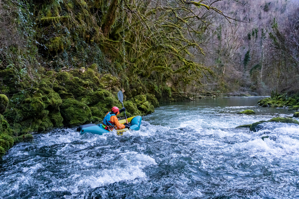 Rapides sur La Bourne dans le Vercors