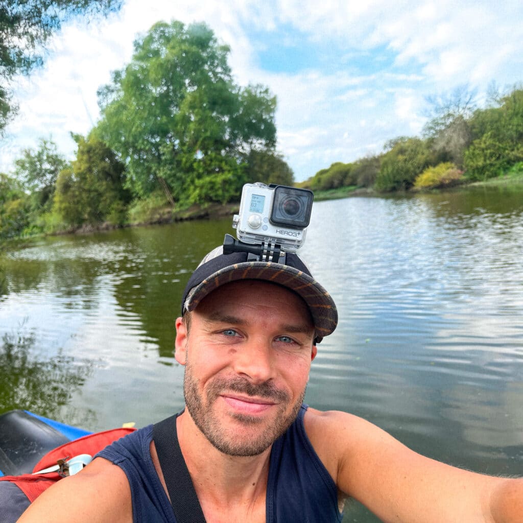 Lucas Bruand, artiste et auteur, sérigraphe carte Mekong