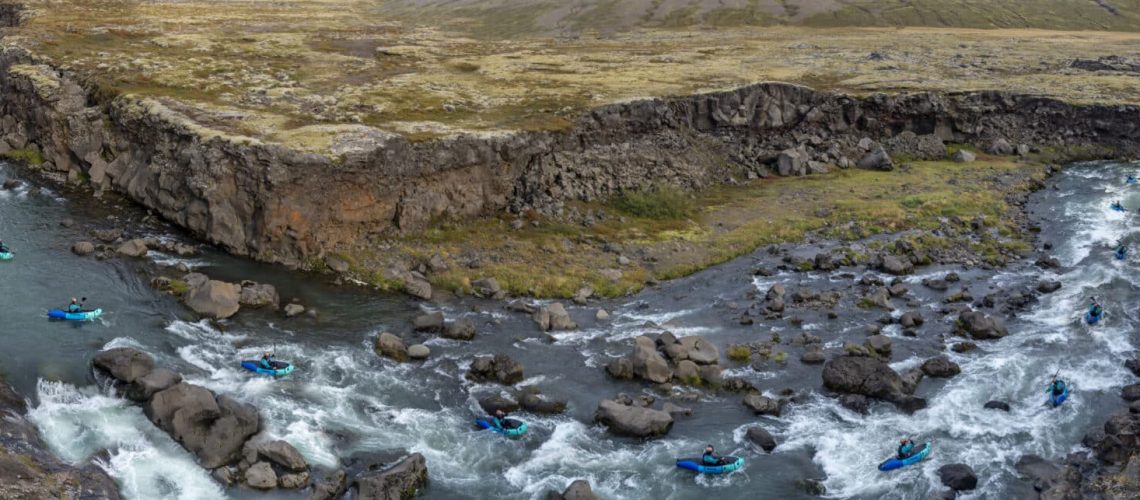Mekong packrafts in Iceland