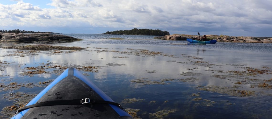 Voyage en bikeraft en Suède rivière Alstaren