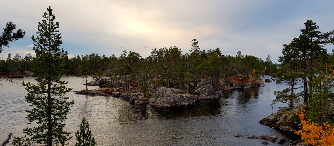 lac inari laponie packraft